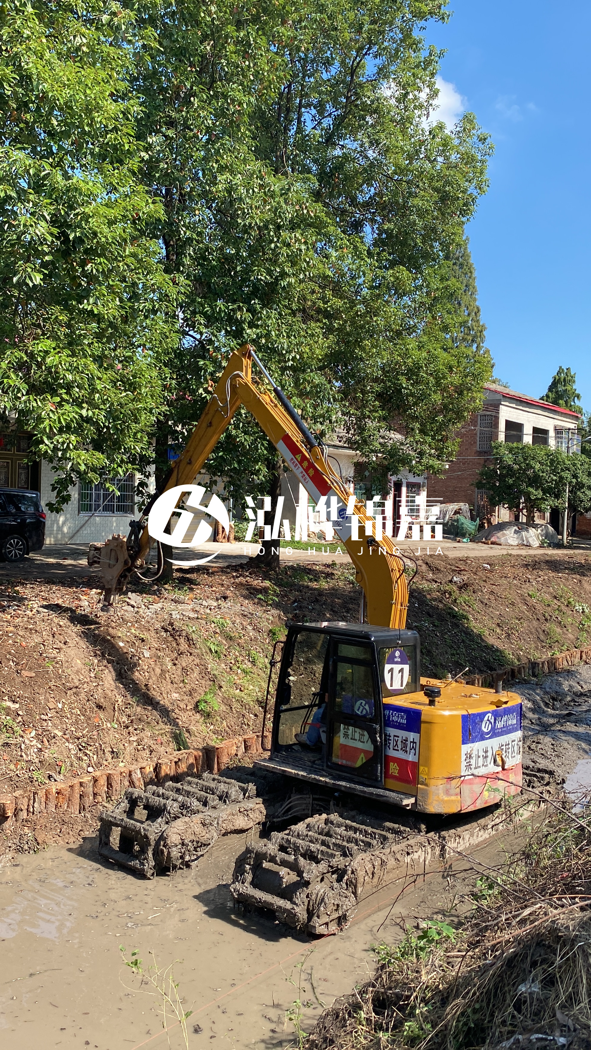 挖機(jī)壓松木樁可行嗎？真相在這里？