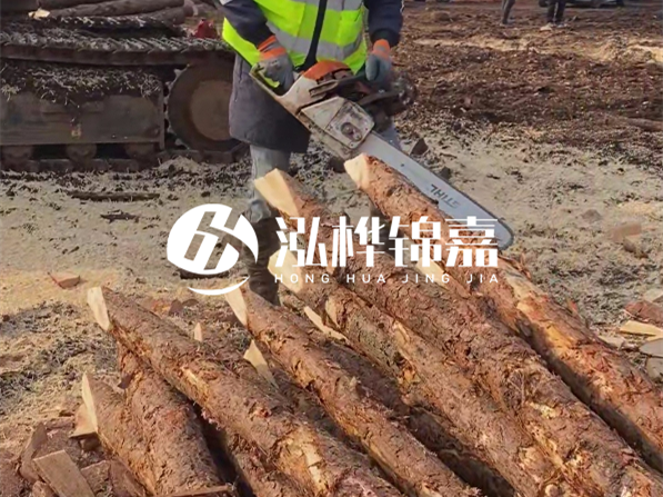 松木樁河道護坡怎么施工？打樁多少錢一根？