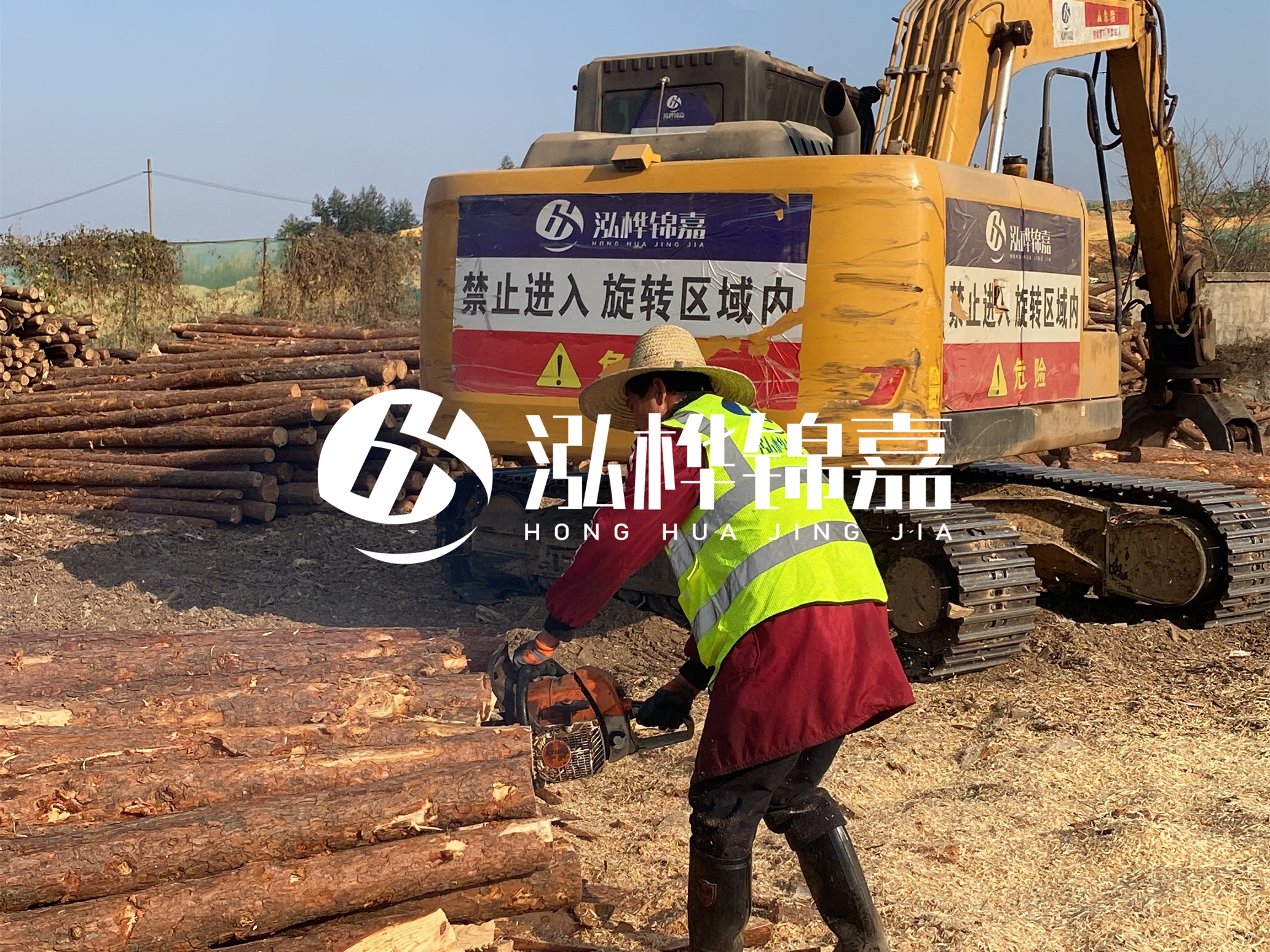 貴州河道木樁廠家泓樺錦嘉 - 松木樁梢徑怎么測(cè)量？